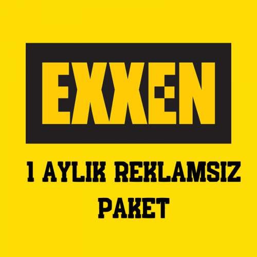  Exxen 1 Aylık Reklamsız Paket Üyelik